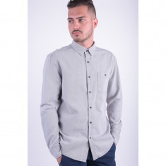 Camasa Selected Neal Shirt Ls Slim Fit Gri foto