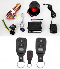 Alarma auto K135 cu 2 telecomenzi Auto Light foto