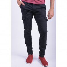 Pantaloni Jack&amp;amp;Jones Jjglenn Milton Pant Slim Fit Negru foto