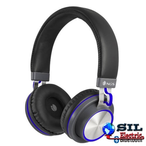 Casti bluetooth Patrol Artica, albastru, NGS foto mare Casti bluetooth Patrol Artica, albastru, NGS foto mare