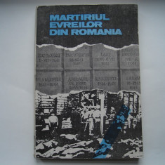 Martiriul evreilor din Romania 1940-1944. Documente si marturii