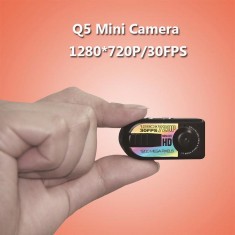 Mini camera spion cu functia de inregistrare automata activata de miscare - Q5 720P HD foto