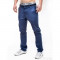 Pantaloni pentru barbati, bleumarin, slim fit, casual, elastici - p156