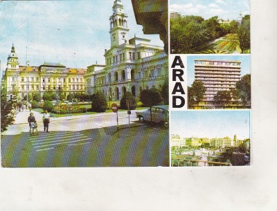 bnk cp Arad - Vedere - circulata foto
