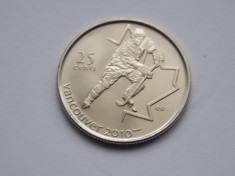 25 CENTS 2007 CANADA COMEMORATIVA-UNC foto