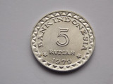 5 RUPIAH 1979 INDONEZIA COMEMORATIVA, Asia