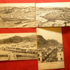 Set 4 Ilustrate - Aden - Yemen colonie britanica ,inc.sec.XX