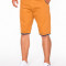 Pantaloni scurti pentru barbati, camel, casual, model de vara, slim fit, buzunare laterale - P520