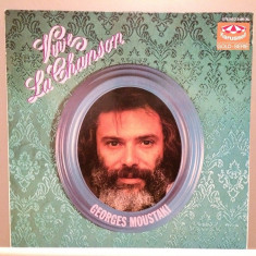 GEORGES MOUSTAKI - VIVE LA CHANSON (1973/Polygram/RFG) - Vinil/Analog/Impecabil