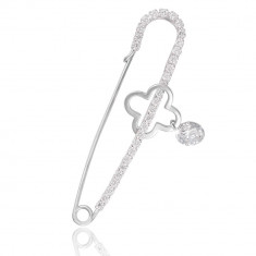 Brosa Borealy Clover Safety Pin foto