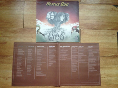 STATUS QUO - QUO (1974,VERTIGO,made in UK) vinil vinyl LP foto