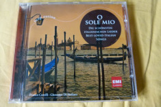 o sole mio - cd foto