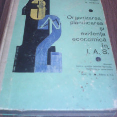 ORGANIZAREA,PLANIFICAREA SI EVIDENTA ECONOMICA IN I.A.S.-I.HATEGAN MANUAL RAR!!!