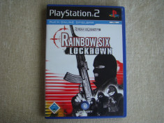 RAINBOW SIX - Lockdown - Joc Playstation PS 2 Original ca NOU foto