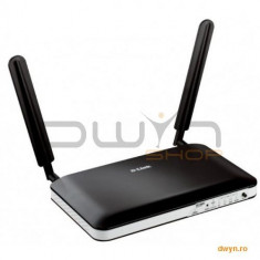 D-Link, Router Wireless N150, 4G LTE/HSPA, lucreaza cu orice modem al oricarui operator, Uplink 50 M foto