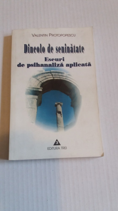 Eseuri De Psihanaliza Aplicata - Valentin Protopopescu