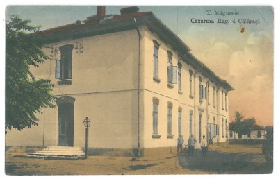 4133 - TURNU-MAGURELE, Teleorman, cazarma - old postcard - used foto