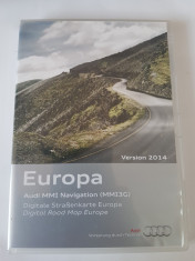 CD DVD navigatie AUDI Europa versiunea 2014 MMI3G foto