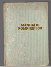 (C7855) MANUALUL POMPIERILOR, TATU PAMFIL, POPESCU IOAN, (POMPIER ) foto