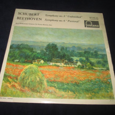 Schubert/Beethoven - Symphony No.8/Symphony No.6 _ Fontana(UK)