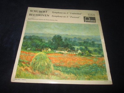 Schubert/Beethoven - Symphony No.8/Symphony No.6 _ Fontana(UK) foto