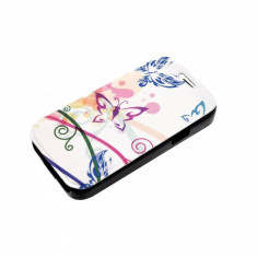 Husa Flip Cover Tellur pentru telefon Samsung Galaxy S4 Butterflies foto