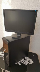 Sistem PC + Monitor foto