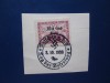 GERMANIA SUDETENLAND PE FRAGMENT DE HIRTIE STAMPILAT