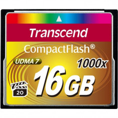 Card memorie Transcend Compact Flash 1000x 16GB foto