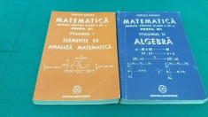 MATEMATICA *MANUAL PENTRU CLASA A XII-A/ PROFIL M1 /2 VOL. /MIRCEA GANGA/2005 foto