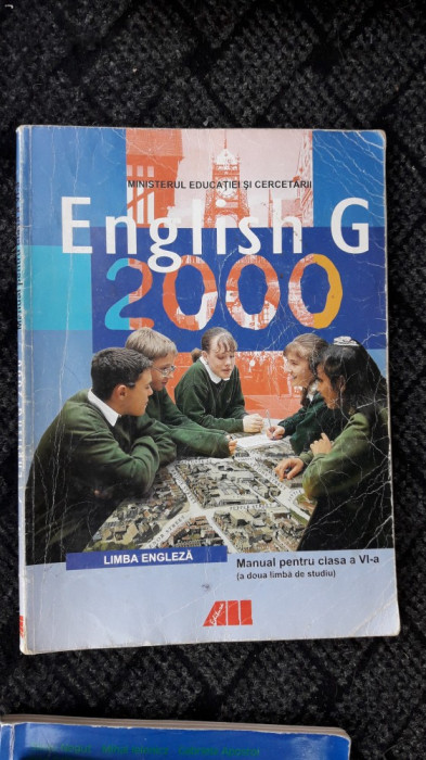 LIMBA ENGLEZA CLASA A VI A , ENGLISH G 2000