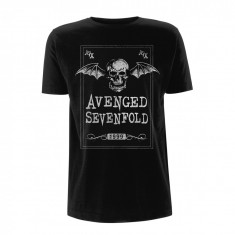 Tricou Avenged Sevenfold - Face Card foto
