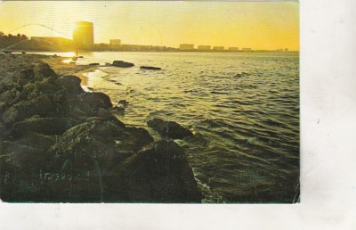 bnk cp Mamaia - Apus de soare - circulata foto