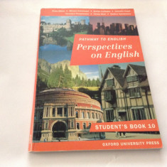 PATHWAY TO ENGLISH - PERSPECTIVES ON ENGLISH - Student's Book 10,