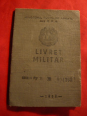 Livret Militar eliberat 1951 RPR foto