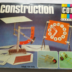 (T) Joc constructii RDG Construction C01 VEB Spielwaren, anii '70, vintage