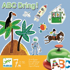 Joc de societate abecedar - ABC Dring Djeco foto