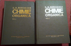Chimie Organica. Editia a VIII-a, 1980. 2 Volume - C. D. Nenitescu foto