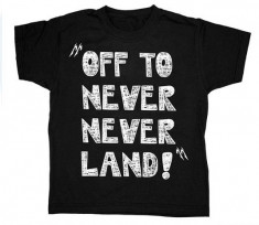 Tricou Bebe Metallica - Off to Neverland foto