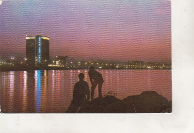 bnk cp Mamaia - Noaptea - circulata foto