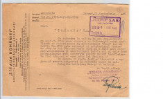 Document antet Steaua Romaniei ,soc asigurari ,1945 foto