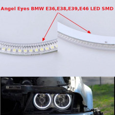 Kit Angel Eyes LED SMD - BMW E36,E39,E46 cu led-uri si releu pe cablu. LED . foto