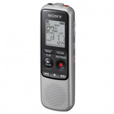 Reportofon Sony ICD-BX140, 4GB, Functie MP3, Negru/Argintiu foto