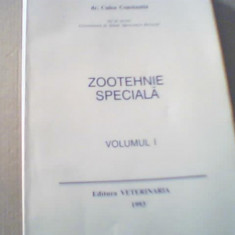 Dr. Culea Constantin - ZOOTEHNIE SPECIALA { volumul 1 } / 1993