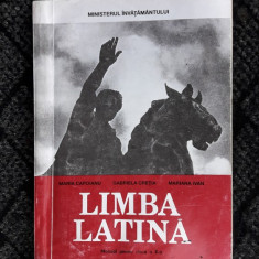 LIMBA LATINA CLASA A X A , CAPOIANU , IVAN ,CRETIA