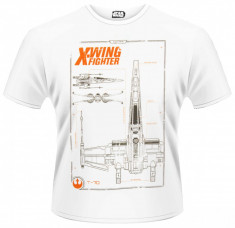 Tricou Star Wars - Ep. VII - X-Wing Maintenance Manual foto