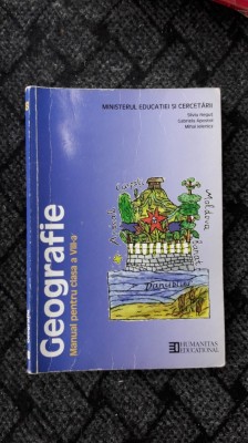 GEOGRAFIE CLASA A VIII A - NEGUT , APOSTOL EDITURA HUMANITAS foto