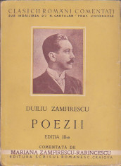 DUILIU ZAMFIRESCU - POEZII ( 1942 ) foto