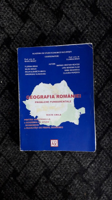 Geografia Romaniei Probleme Fundamentale TESTE GRILA , NEGUT , MINCU BRAN foto