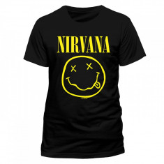 Tricou Nirvana - Smiley Logo foto